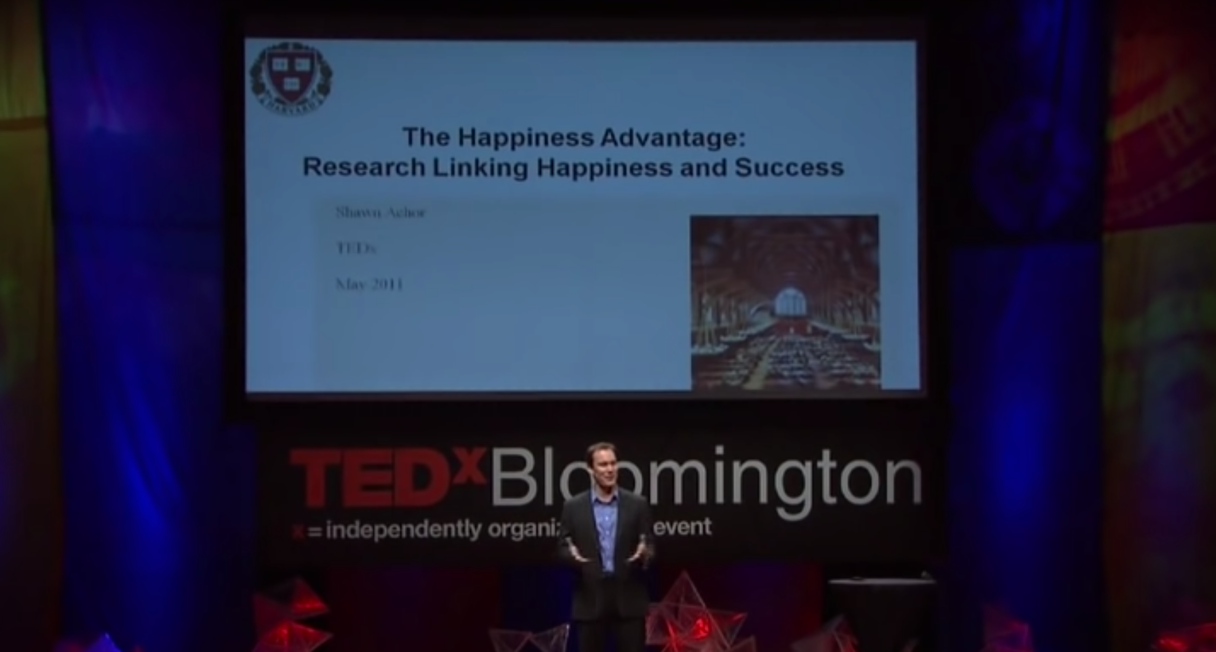 Happy People are more Successful at Work  – Shawn Achor